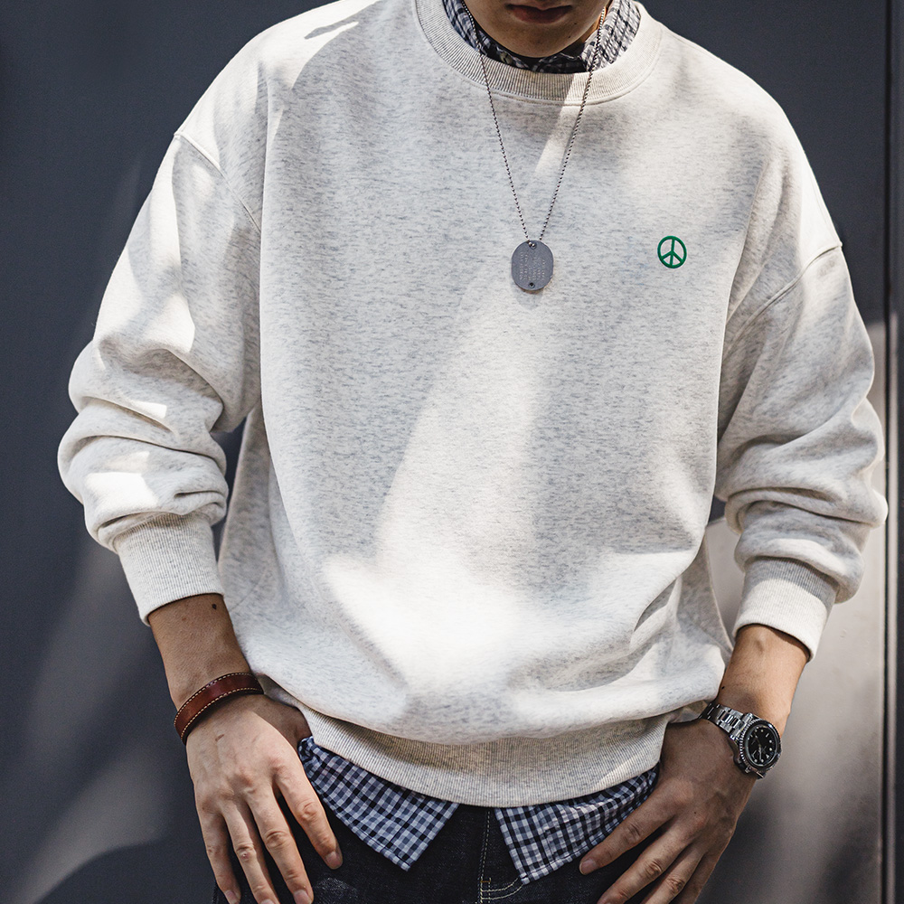 Maden Casual Gray Round-Neck H - огляд і ціна Undershirt Crew Neck