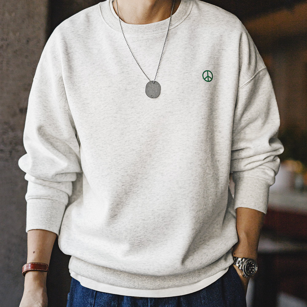 Maden Casual Gray Round-Neck H - огляд і ціна Undershirt Crew Neck